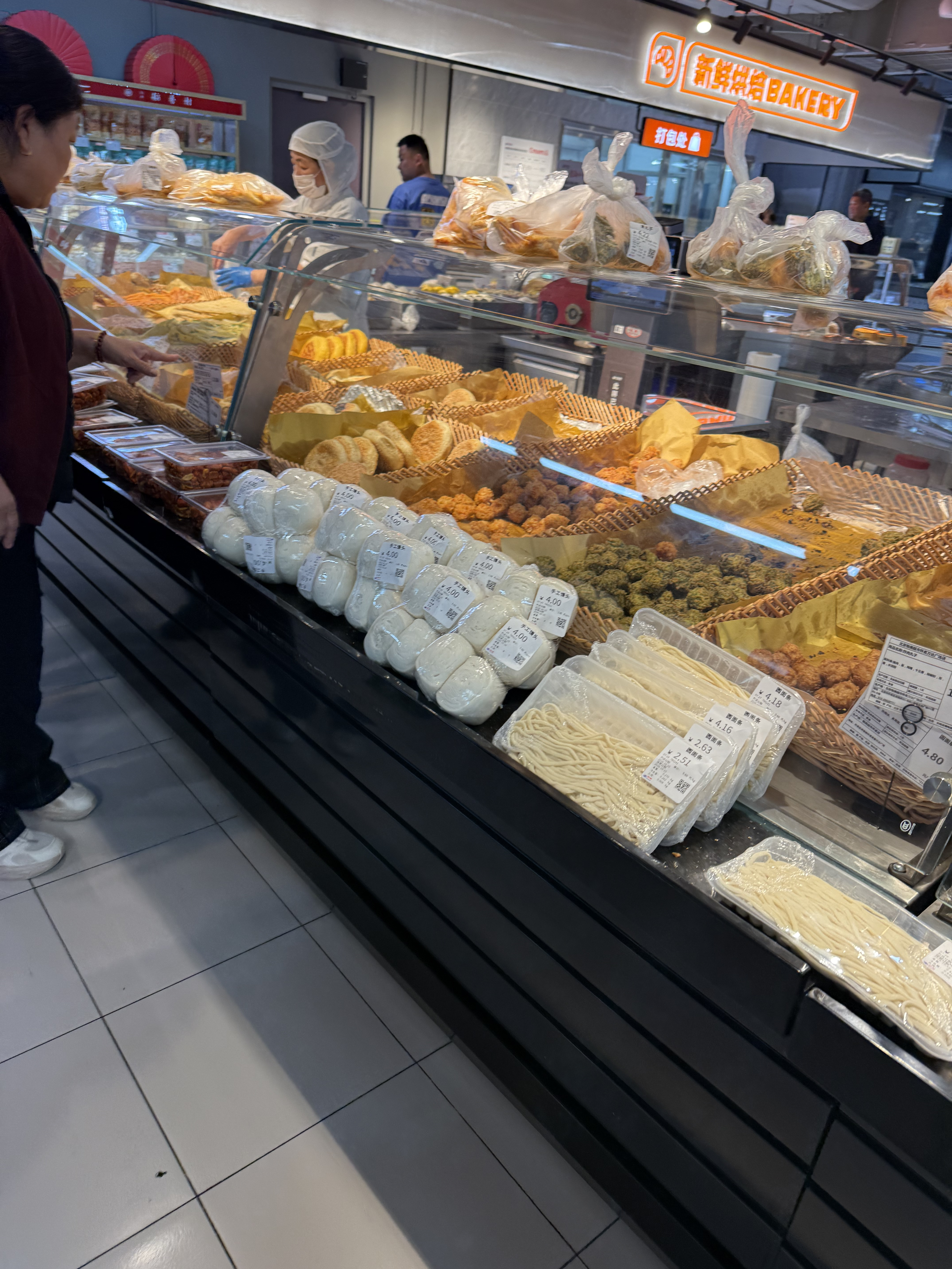 Montra no supermercado